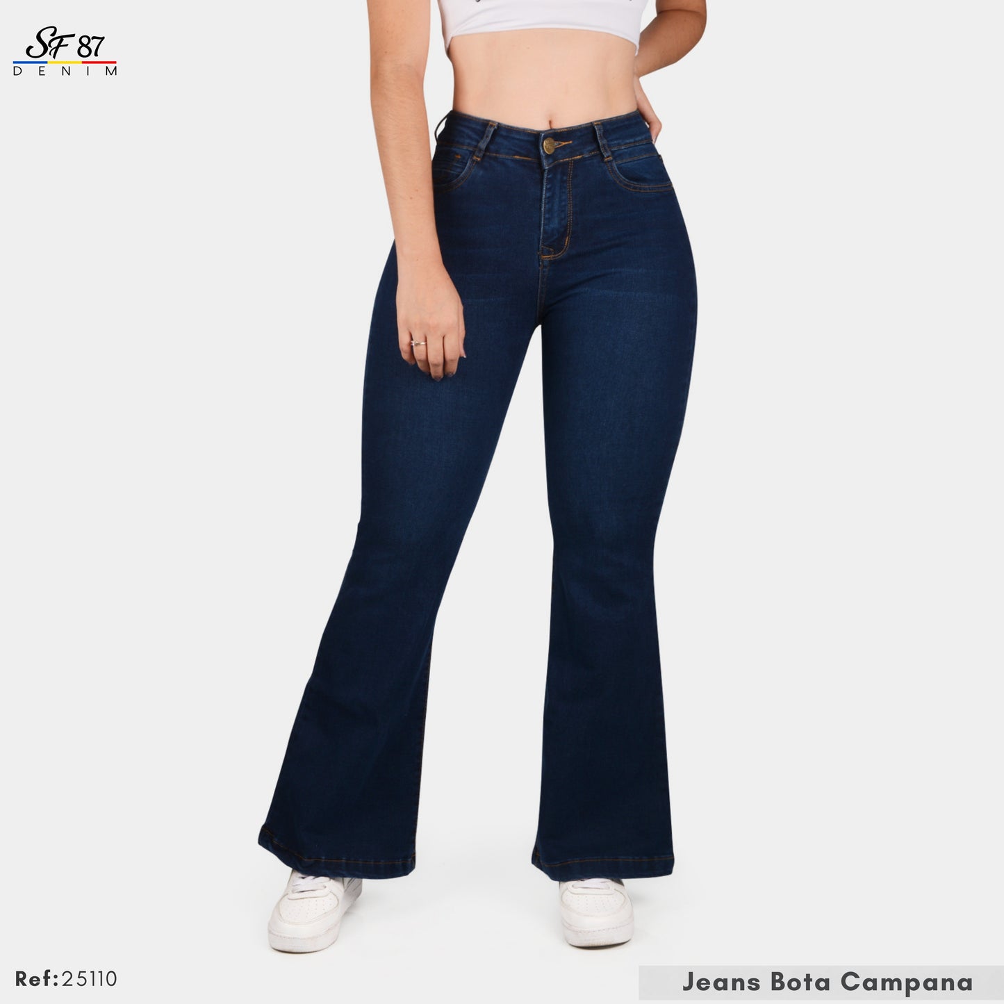 Jeans Mujer Tiro Alto 25110