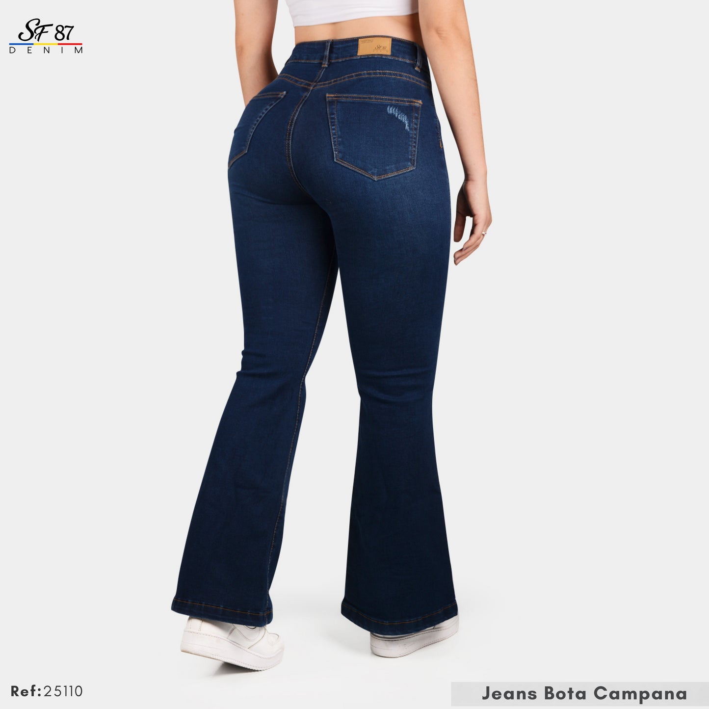 Jeans Mujer Tiro Alto 25110