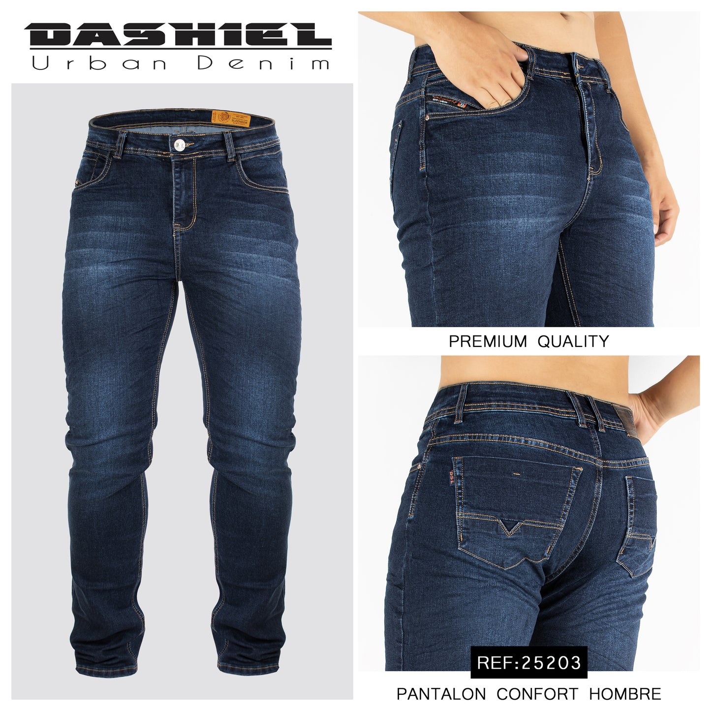 Jeans hombre Confort 25203