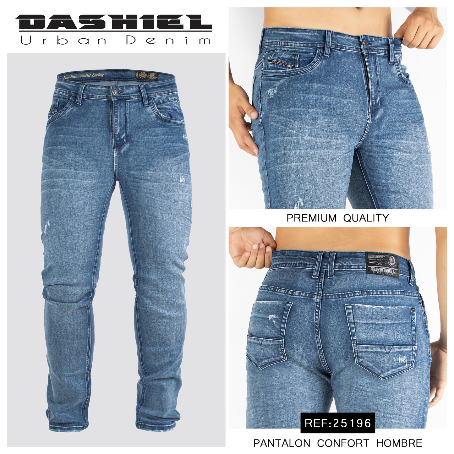 Jeans hombre Confort 25196