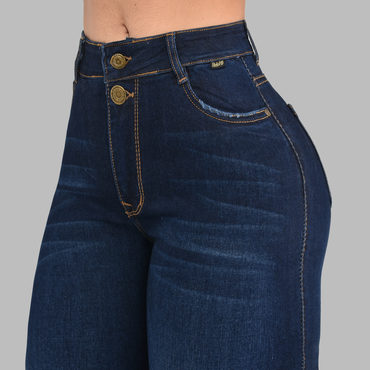 Jeans Mujer Tiro Alto 25049