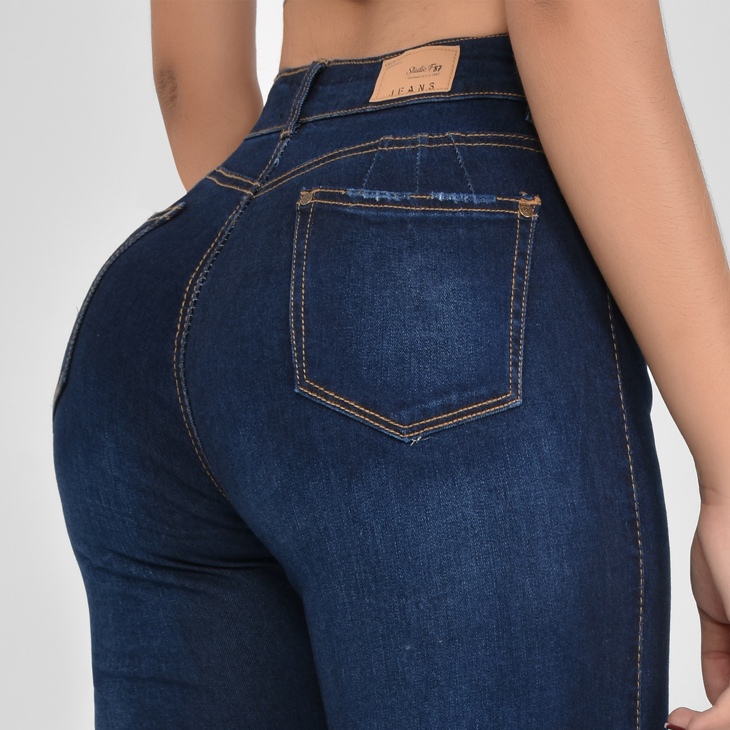 Jeans Mujer Tiro Alto 25049
