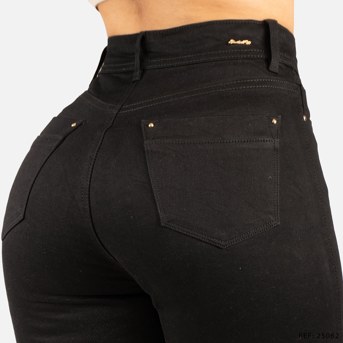 Jeans Skinny Tiro Alto 25062