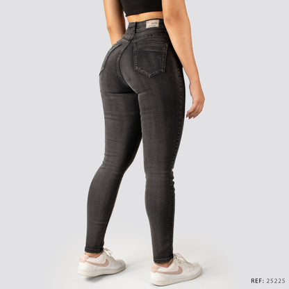 Jeans Skinny Tiro Alto 25225