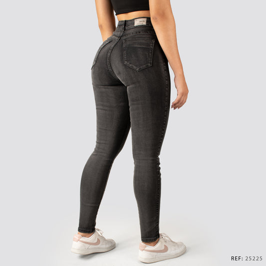 Jeans Skinny Tiro Alto 25225