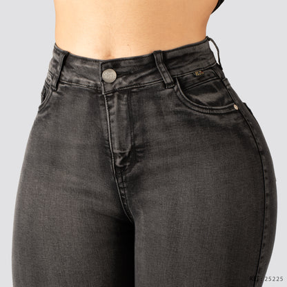 Jeans Skinny Tiro Alto 25225