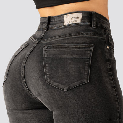 Jeans Skinny Tiro Alto 25225