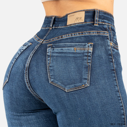 Jeans Skinny Tiro Alto 25258