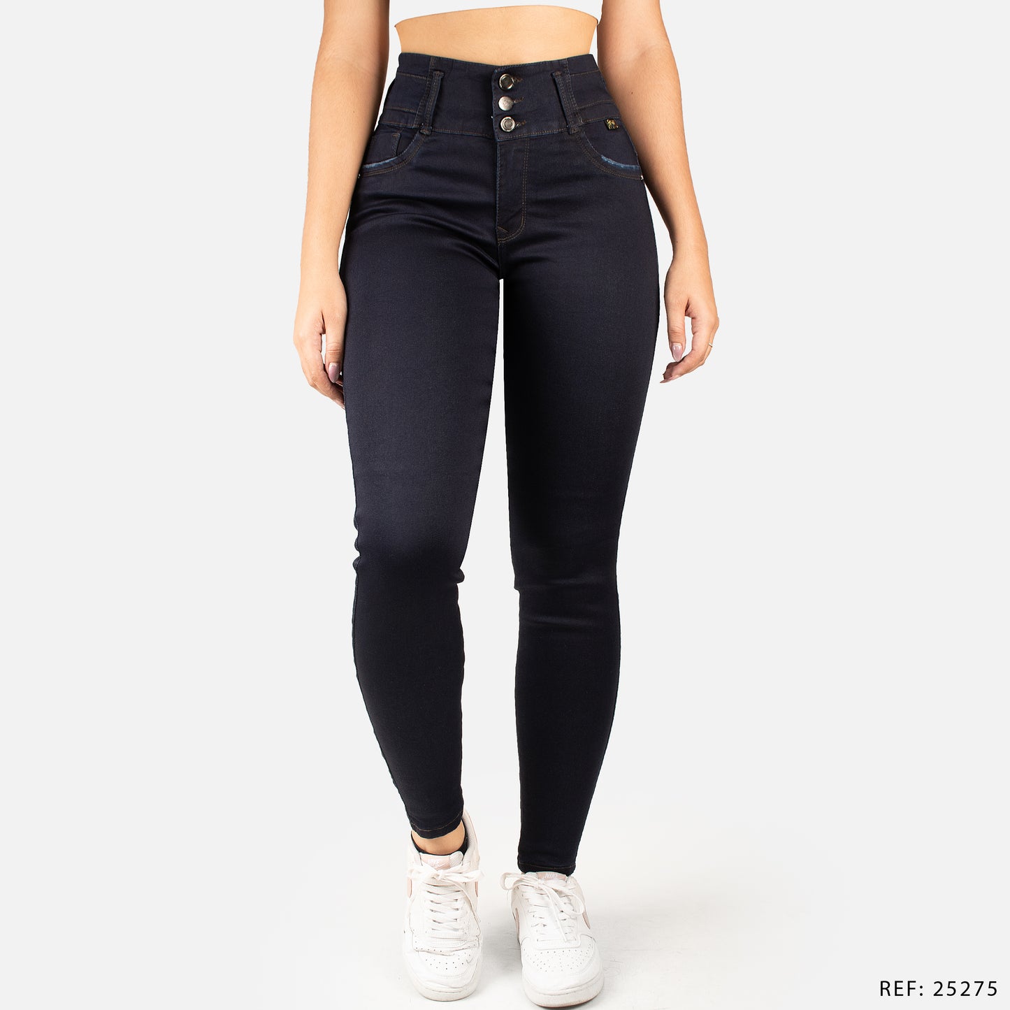 Jeans Skinny Tiro Alto 25275