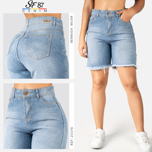 Bicicletero Con Pedreria 25376