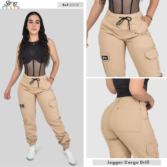 JOGGER CARGO DRILL 25115