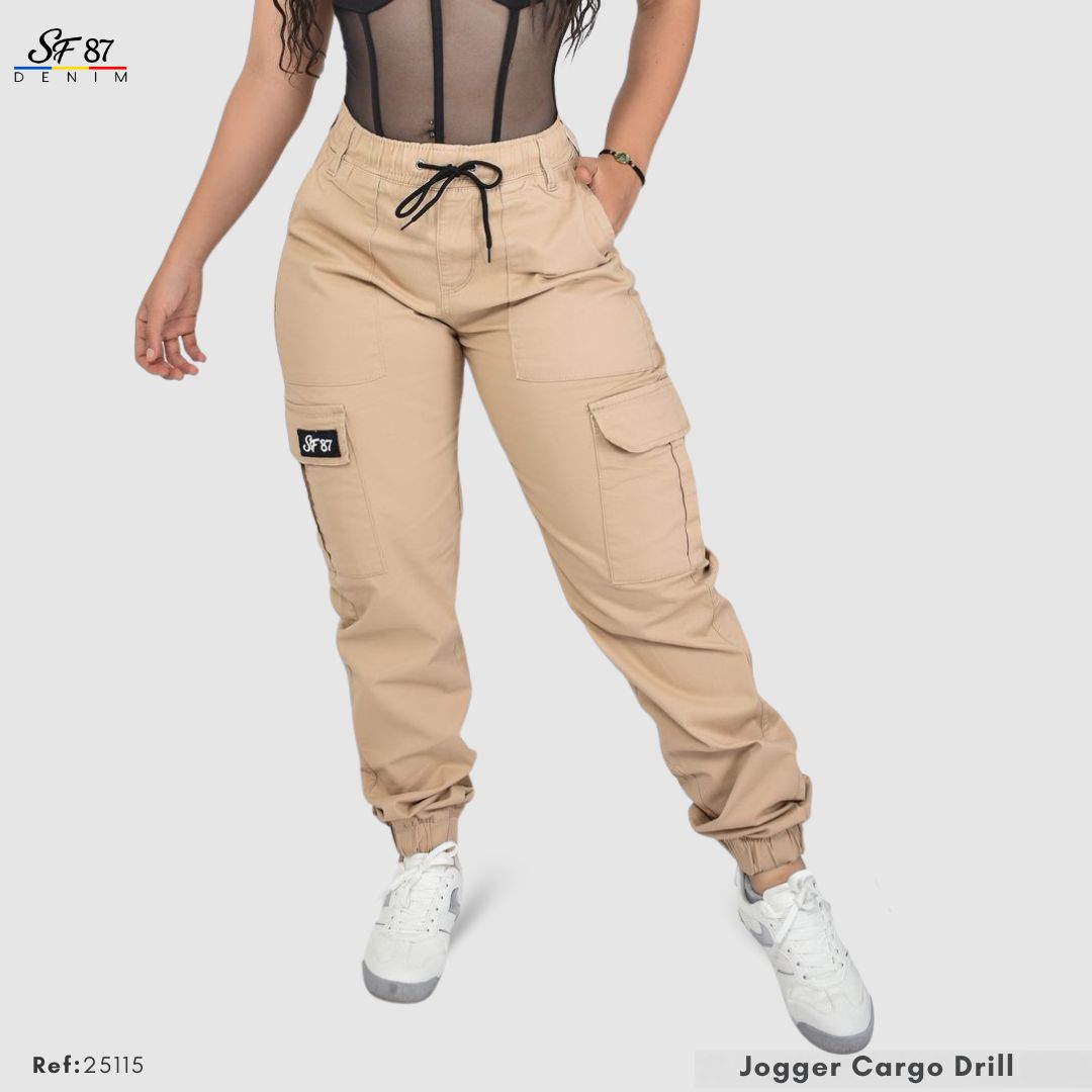 JOGGER CARGO DRILL 25115