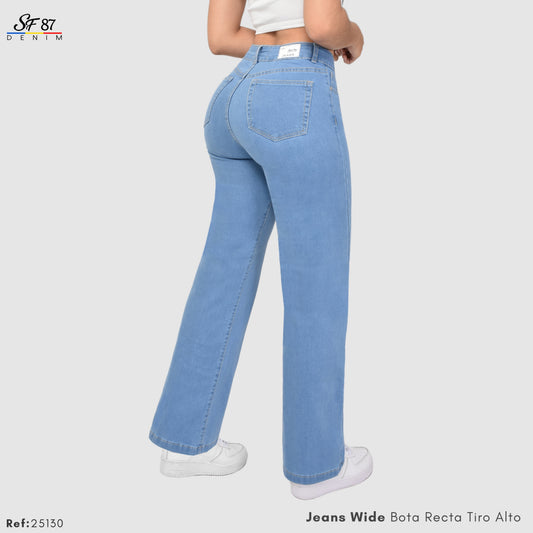 Jeans Mujer Tiro Alto 25130