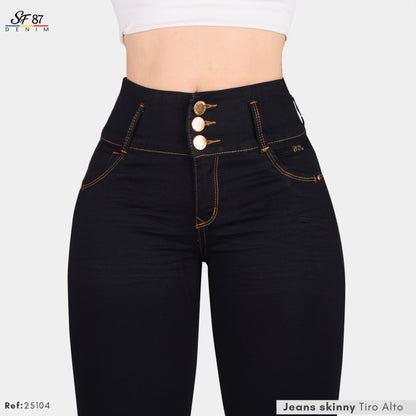 Jeans Mujer Tiro Alto 25104