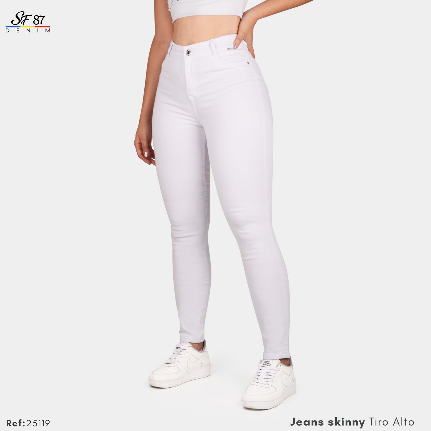 Jeans Mujer Tiro Alto 25119