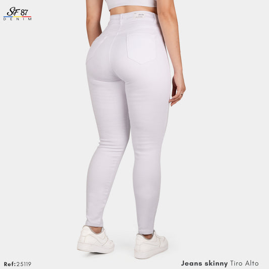 Jeans Mujer Tiro Alto 25119