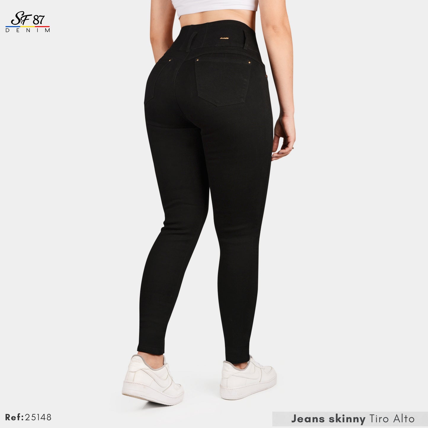 Jeans Mujer Tiro Alto 25148