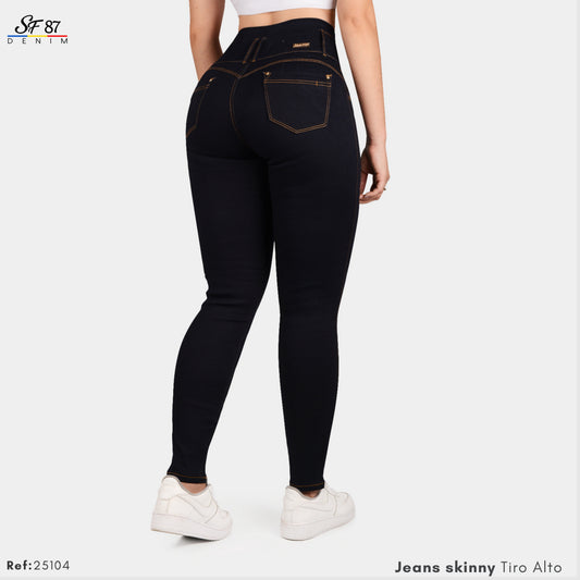 Jeans Mujer Tiro Alto 25104