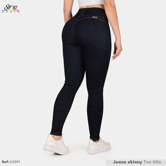 Jeans Mujer Tiro Alto 25091