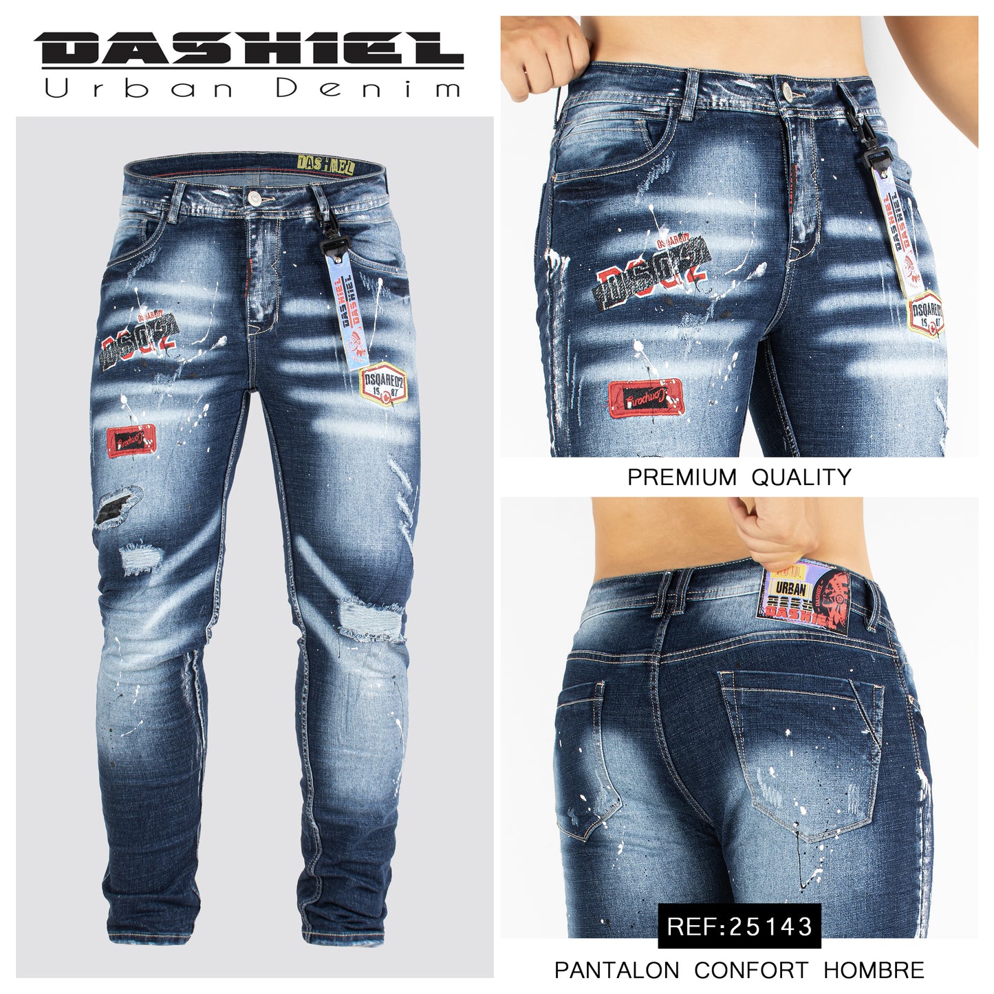 Jeans hombre Confort 25143