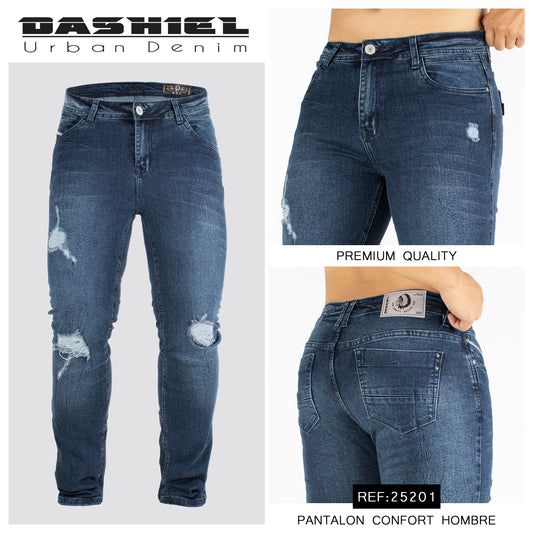 Jeans hombre Confort 25201