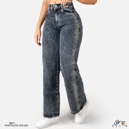 Jeans De Mujer  Pedreria