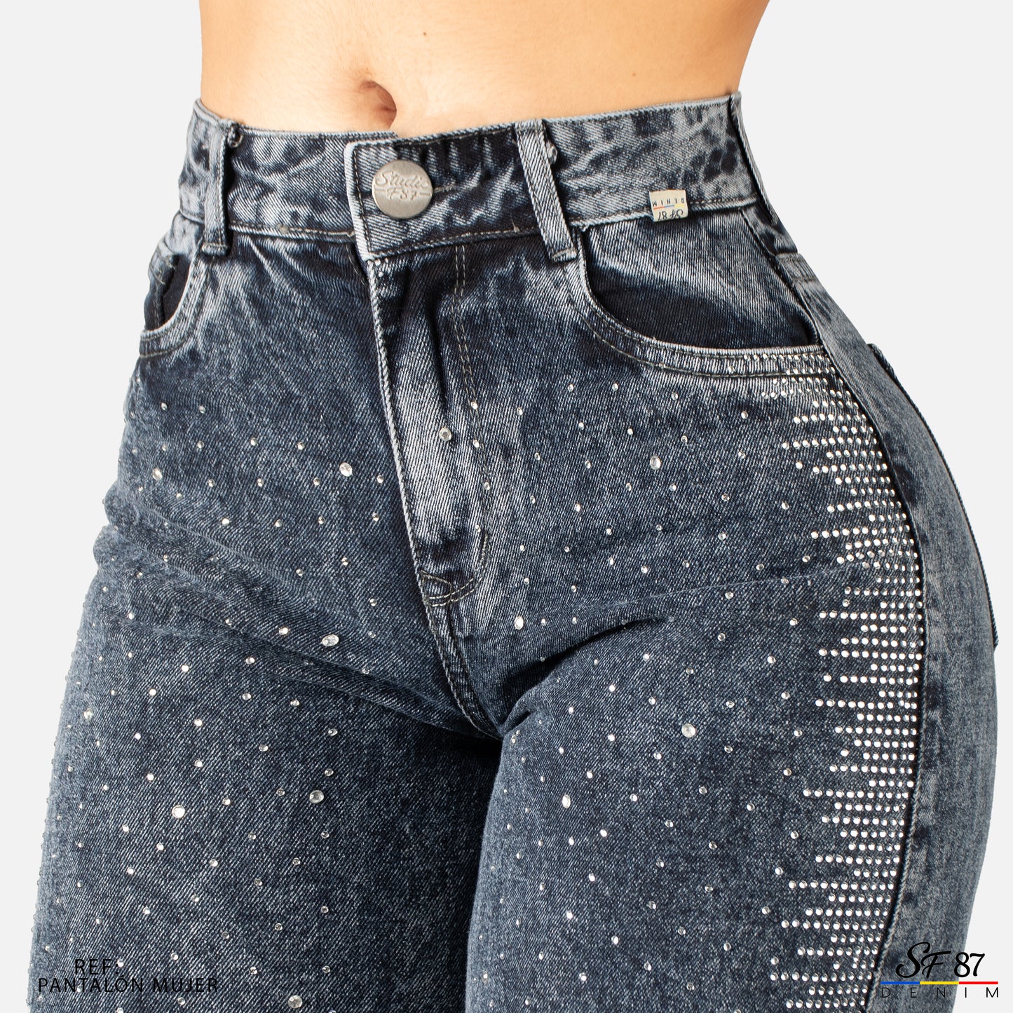 Jeans De Mujer  Pedreria