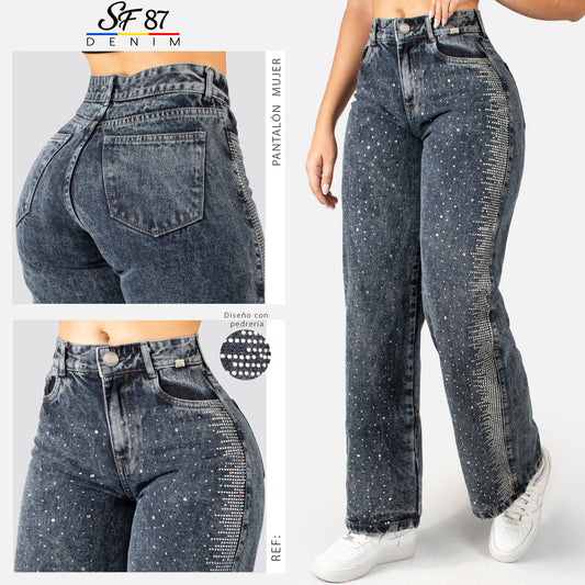 Jeans De Mujer  Pedreria