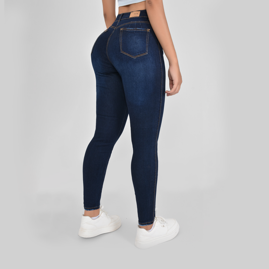 Jeans Mujer Tiro Alto 25049